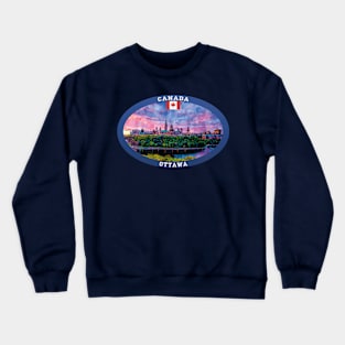 Ottawa Canada Travel Crewneck Sweatshirt